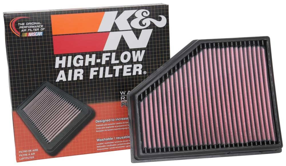 K&N Engineering K&N 2019 BMW X5 M50D L6-3.0L DSL Turbo Replacement Air Filter 33-3134