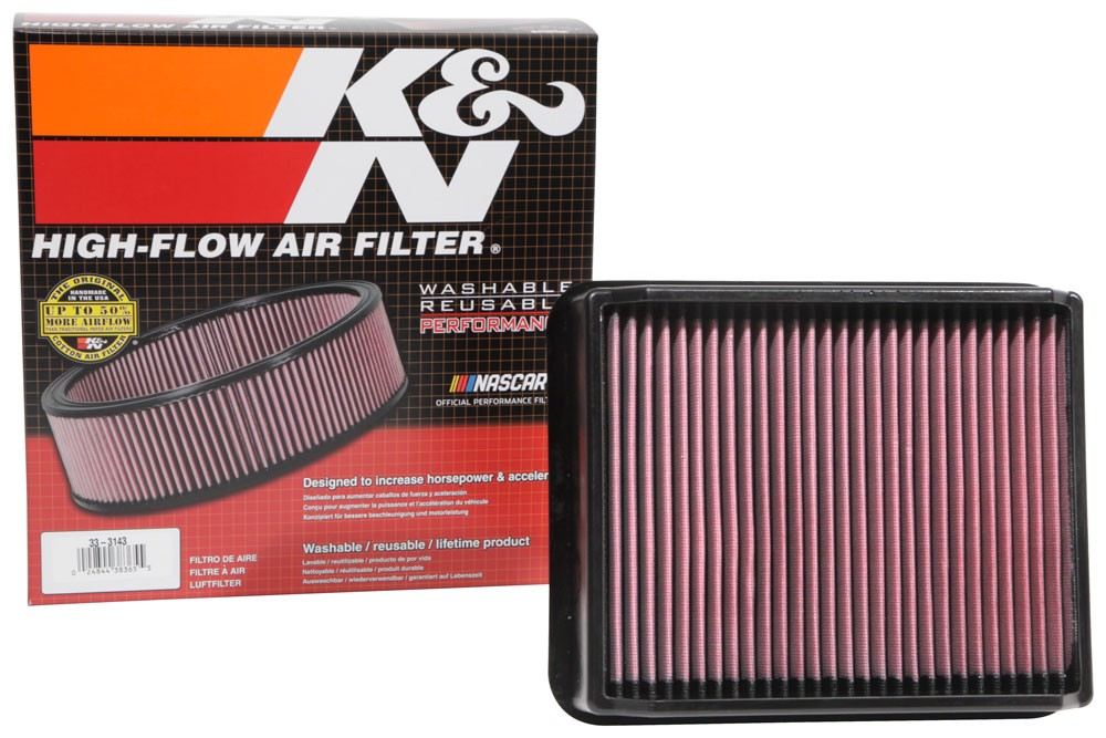 K&N Engineering K&N 15-18 Toyota Hiace L4-2.5L DSL Replacement Drop In Air Filter 33-3143