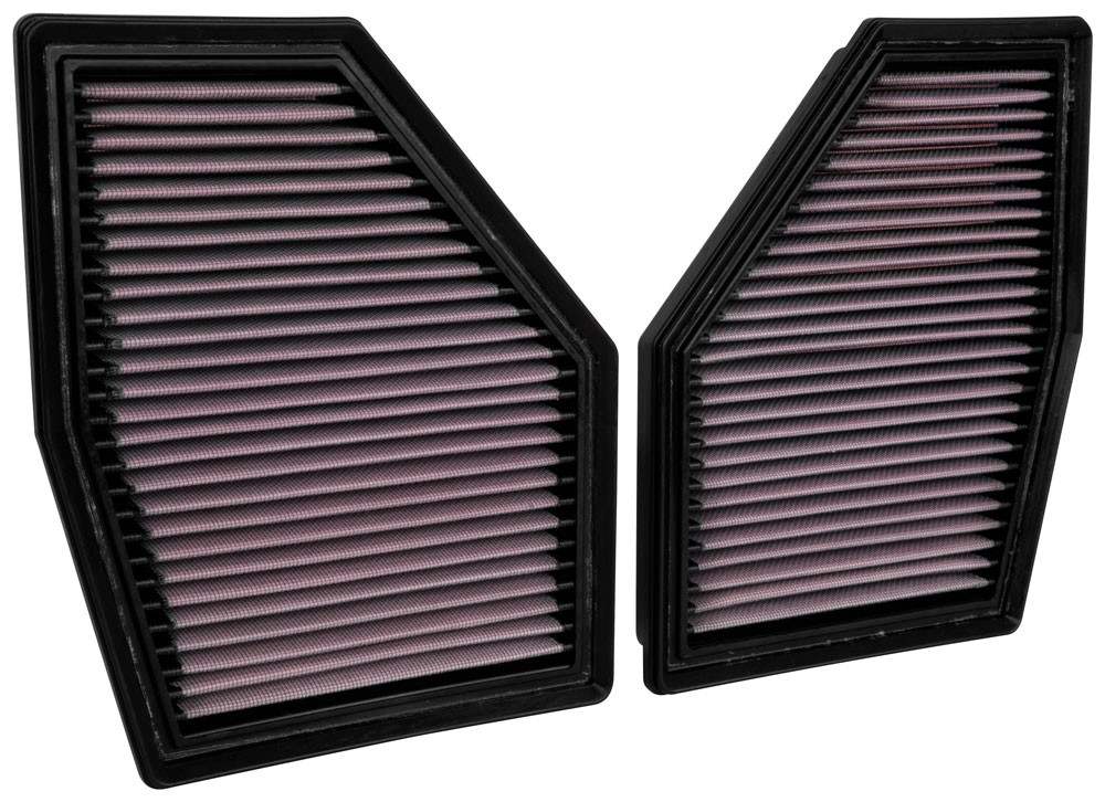 K&N Engineering K&N 2020 BMW M550i 4.4L V8 Replacement Air Filter (2 Per Box) 33-3155