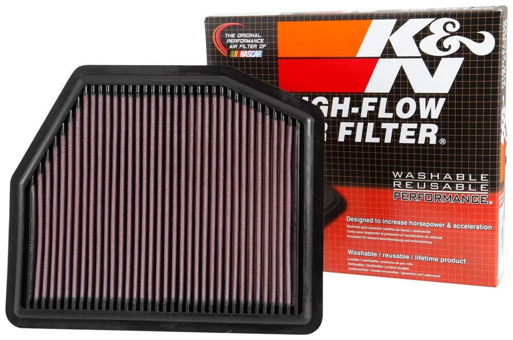 K&N Engineering K&N 2014 Nissan Pathfinder L4-2.5L F/I Replacement Drop In Air Filter 33-5036