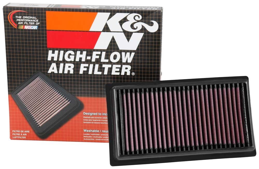 K&N Engineering K&N 2017 Subaru BRZ H4-2.0L F/I Replacement Drop In Air Filter 33-5060