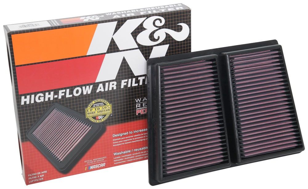 K&N Engineering K&N 17-18 Alpha Romeo Giulia 2.9L V6 F/I Replacement Panel Air Filter 33-5085
