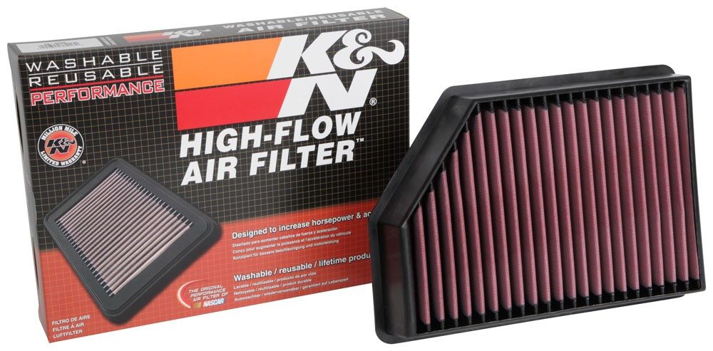 K&N Engineering K&N 2020 Chevrolet Silverado 2500/3500 6.6L Diesel Drop In Replacement Air Filter 33-5098