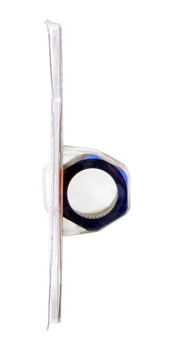 Spectre Magna-Clamp Hose Clamp 3/4in. - Red/Blue 3360