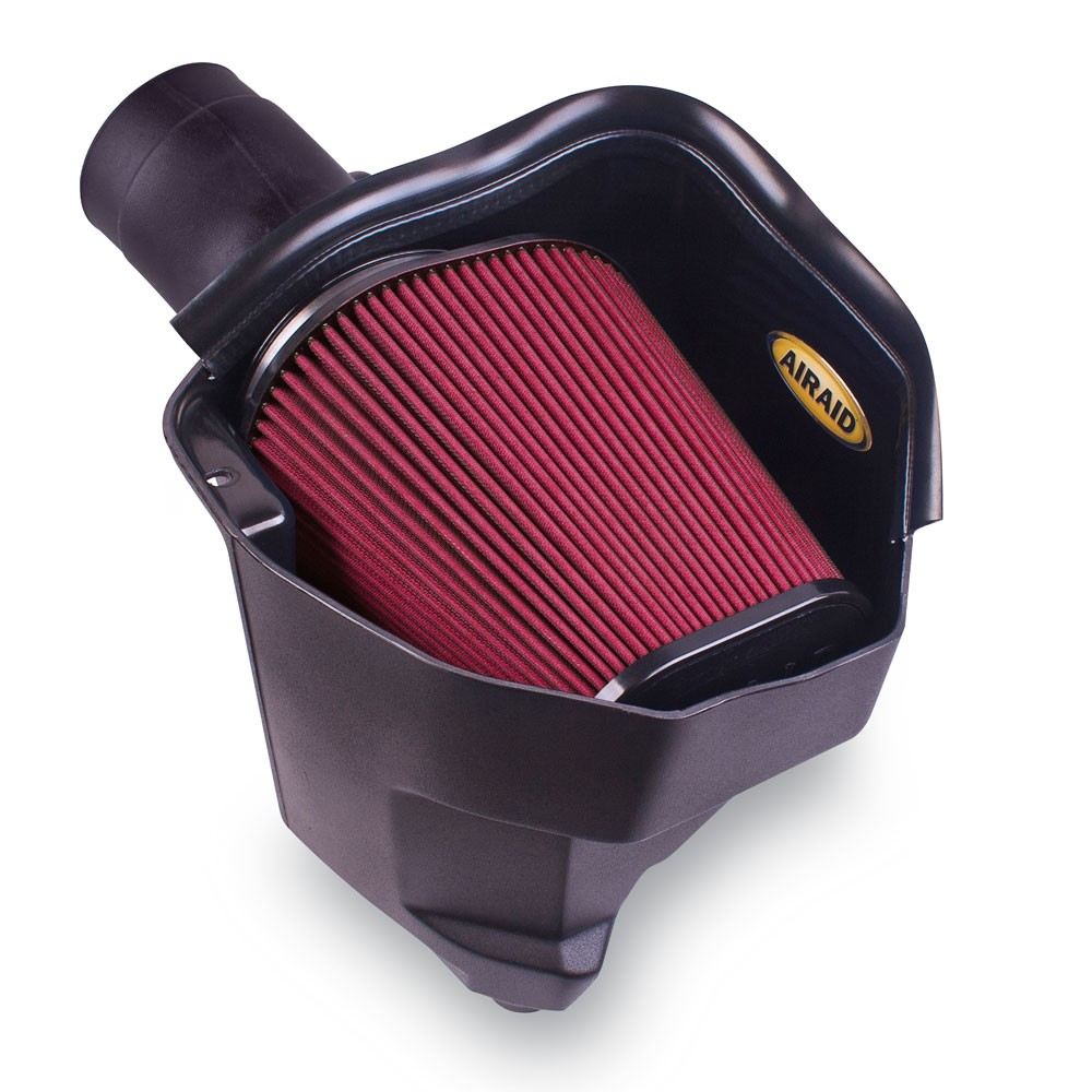 Airaid 11-14 Dodge Charger/Challenger MXP Intake System w/ Tube (Dry / Red Media) 351-317