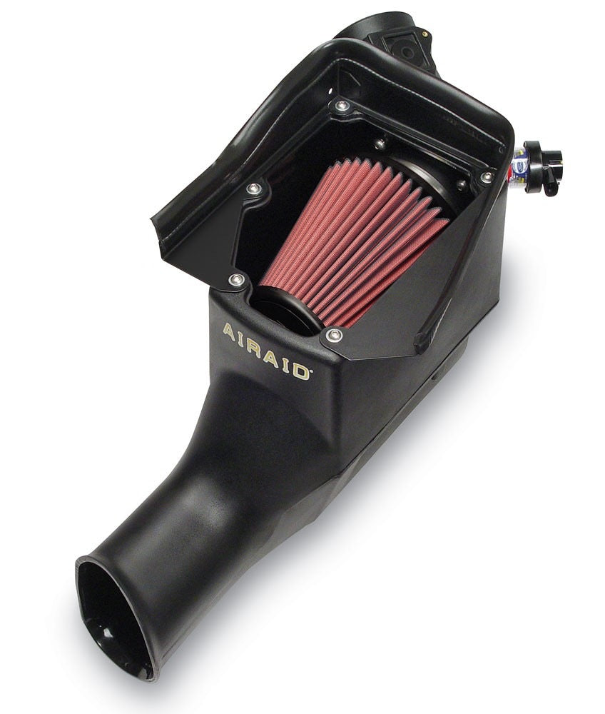 Airaid 03-07 Ford Power Stroke 6.0L Diesel MXP Intake System w/o Tube (Oiled / Red Media) 400-131-1