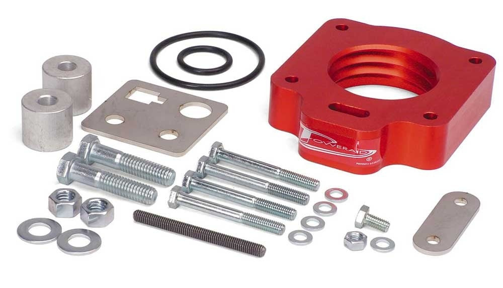 Airaid 01-03 Ford F-150 XLT 4.2L V6 PowerAid TB Spacer 400-516