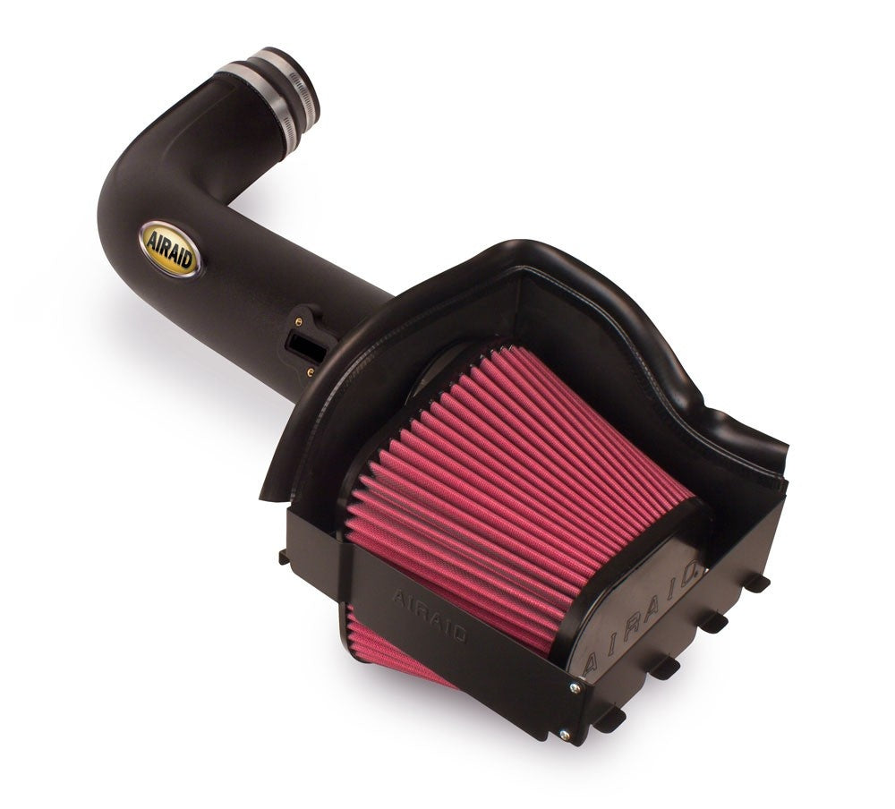 Airaid 2010 Ford F-150 Raptor 5.4L CAD Intake System w/ Tube (Dry / Red Media) 401-257