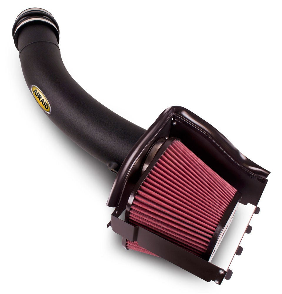 Airaid 10-13 Ford F-250 / F-350 Super Duty 6.2L CAD Intake System w/ Tube (Dry / Red Media) 401-273