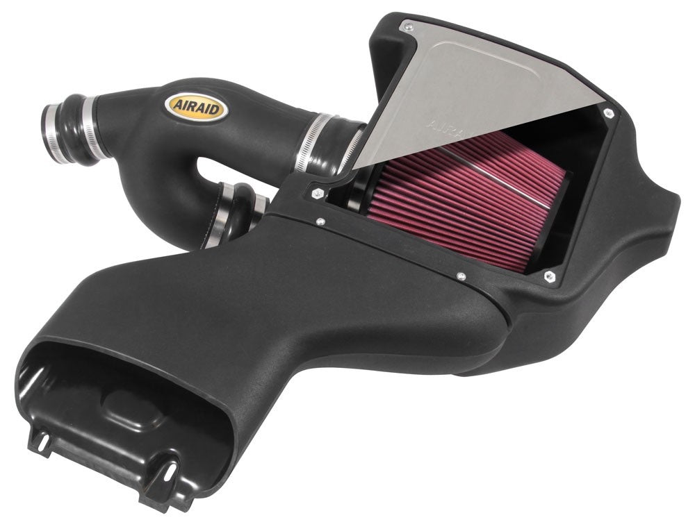 Airaid 2015 Ford F-150 2.7L/3.5L EcoBoost Cold Air Intake System w/ Black Tube (Dry/Red) 401-338