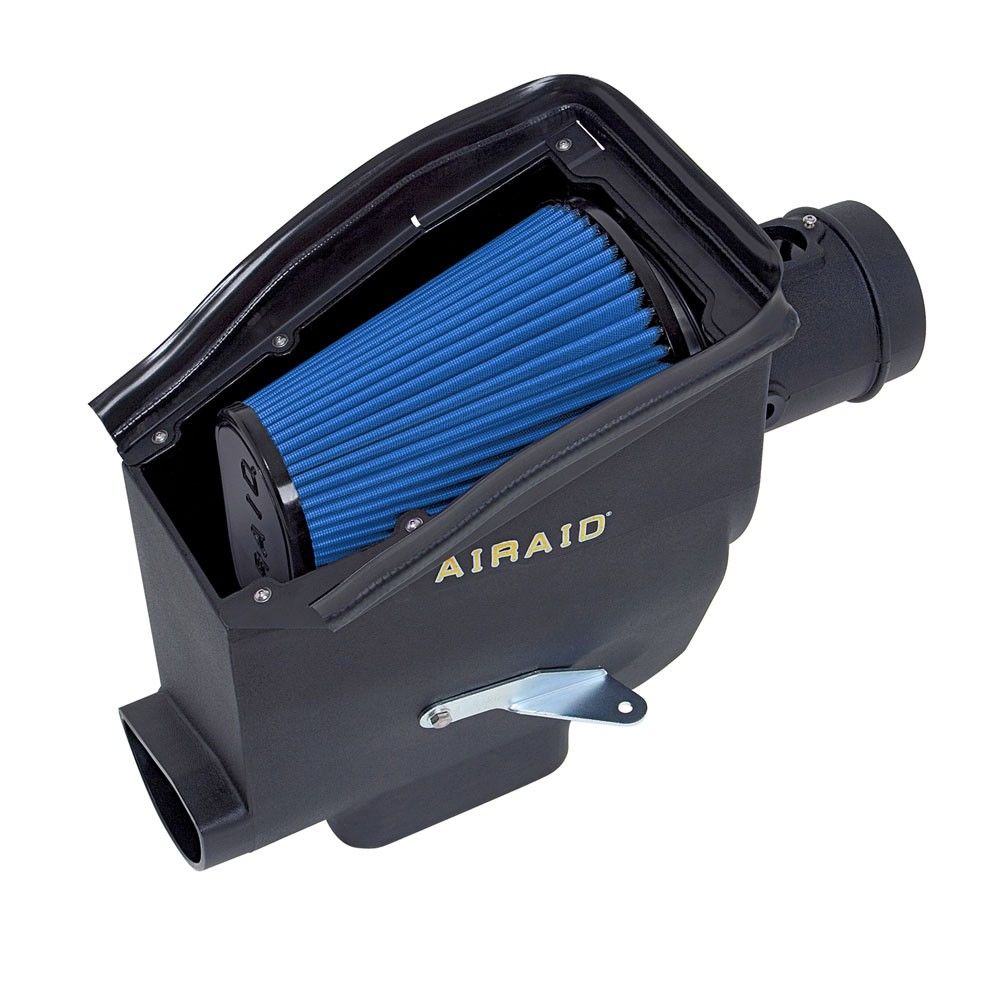Airaid 08-10 Ford F-250/350 6.4L Power Stroke DSL MXP Intake System w/o Tube (Dry / Blue Media) 403-214-1