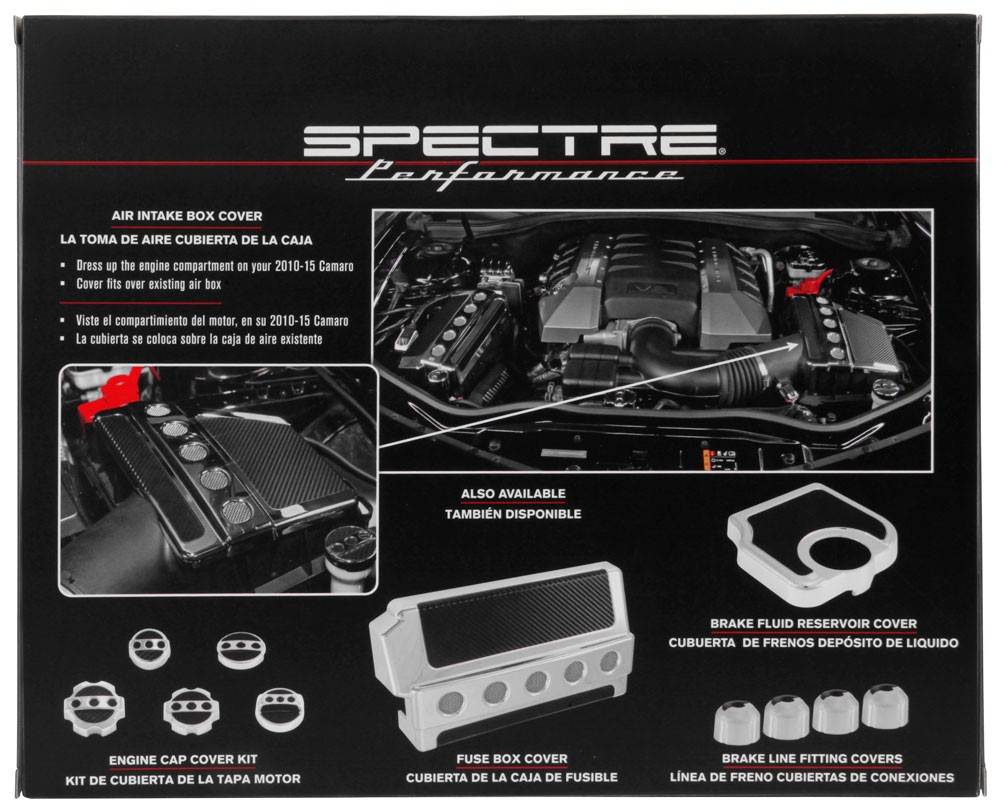 Spectre GM Air Box Cover (Circular Design) - Chrome 42721