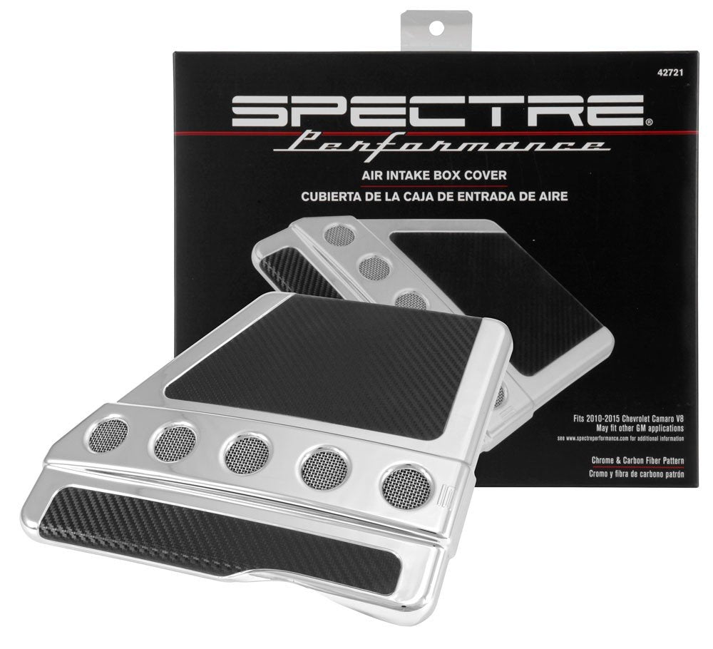 Spectre GM Air Box Cover (Circular Design) - Chrome 42721