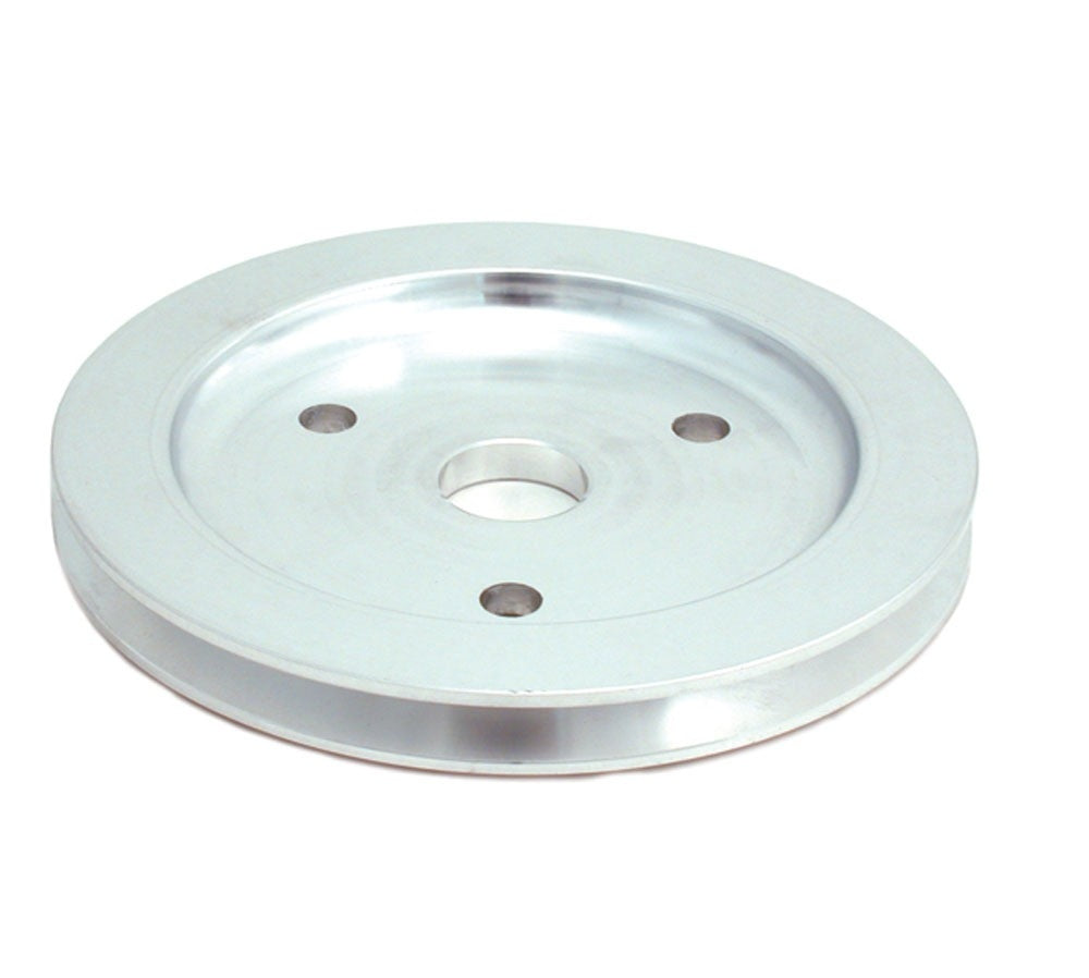 Spectre SB Chevy (w/Short Water Pump) Single Lower Groove Crankshaft Pulley - Aluminum 4389