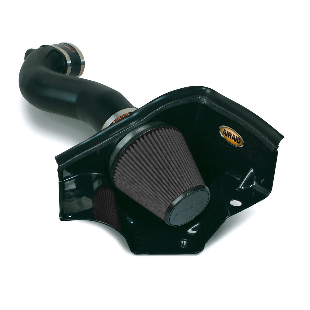 Airaid 11-14 Ford Mustang GT 5.0L Race Only (No MVT) MXP Intake System w/ Tube (Dry / Black Media) 452-304