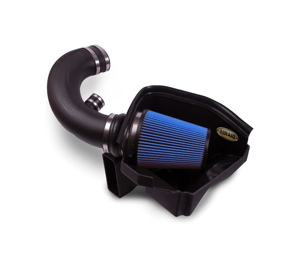 Airaid 2010 Ford Mustang GT 4.6L MXP Intake System w/ Tube (Dry / Blue Media) 453-238