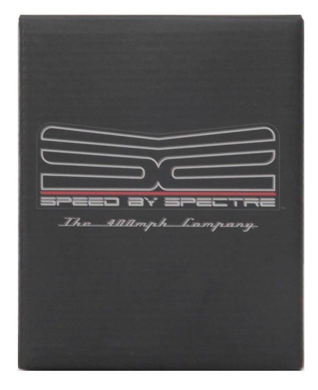 Spectre Chevy Vertical Water Neck - Chrome 4727