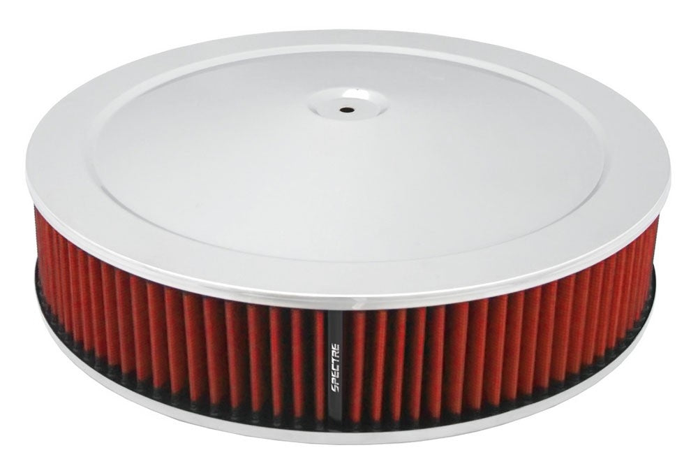 Spectre HPR Air Cleaner 14in. x 3in. - Red 47602