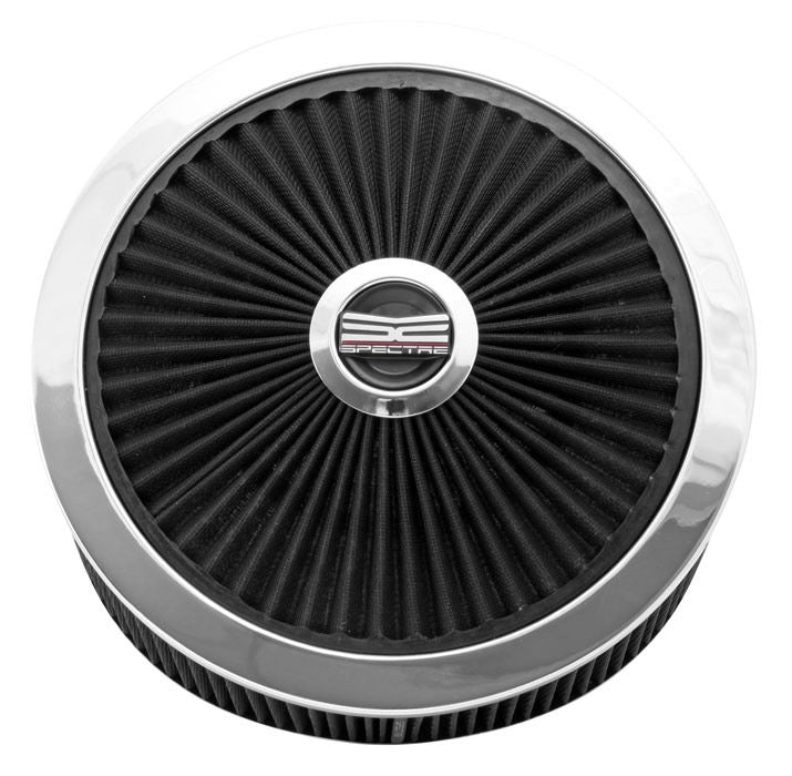 Spectre ExtraFlow HPR Air Cleaner Assembly 14in. x 4in. - Black 47631