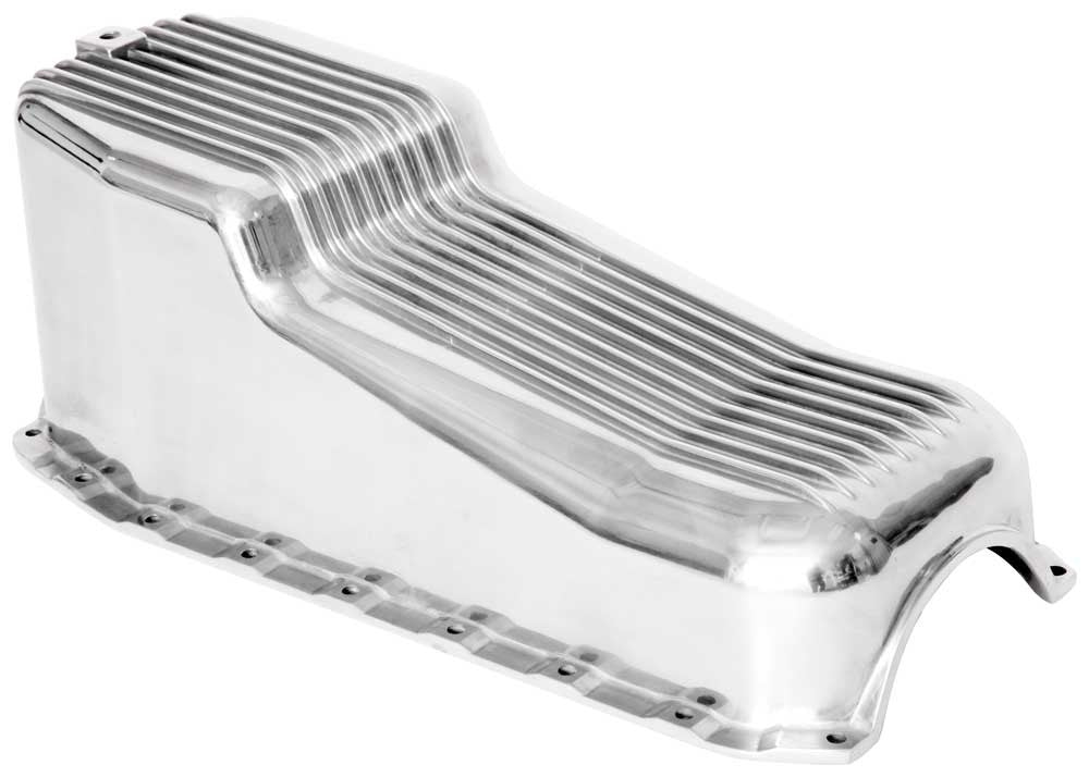 Spectre 80-85 SB Chevy Oil Pan Kit - Polished Aluminum 4988