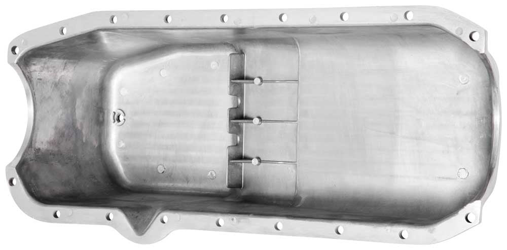 Spectre 80-85 SB Chevy Oil Pan Kit - Polished Aluminum 4988