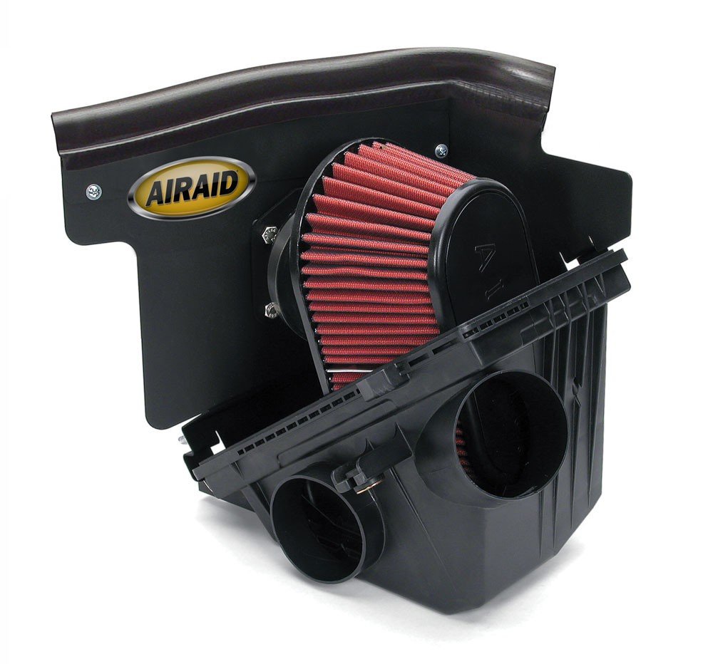 Airaid 00-04 Nissan Xterra / Frontier 3.3L CAD Intake System w/o Tube (Oiled / Red Media) 520-130