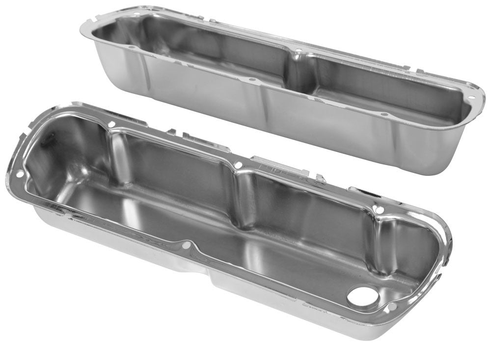 Spectre 86-95 Ford 5.0L Valve Cover Set - Chrome 5265