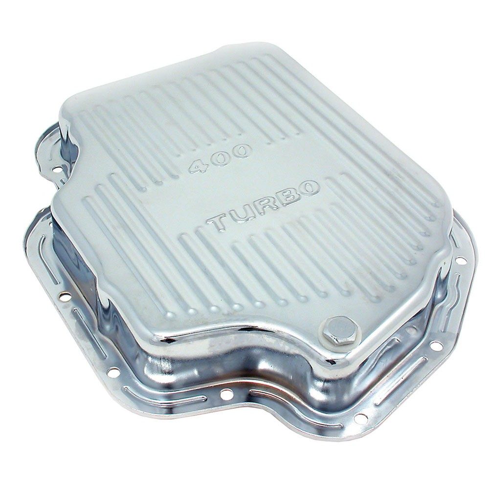 Spectre GM TH400 Transmission Pan - Chrome 5451