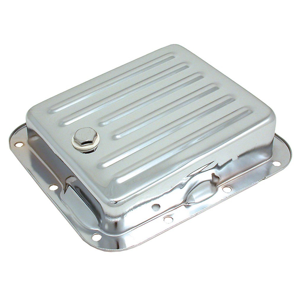Spectre Ford C4 Transmission Pan - Chrome 5455