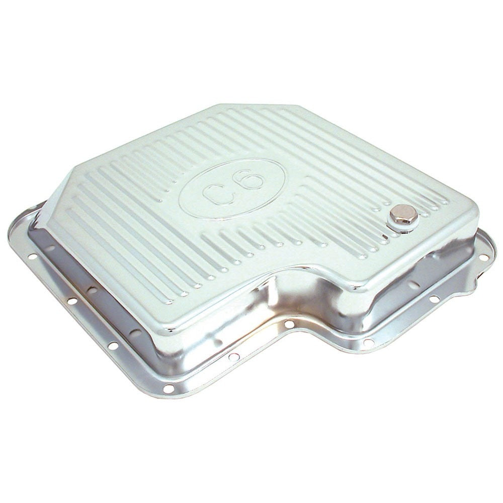 Spectre Ford C6 Transmission Pan - Chrome 5456