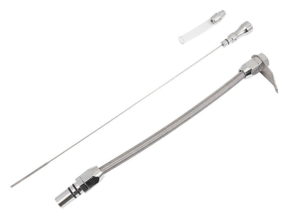 Spectre GM TH350 Transmission Dipstick w/SS Flexible Braided Housing - 19in. 54711