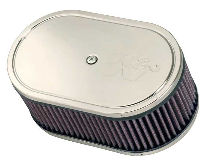 K&N Engineering K&N Custom Racing Assembly DDO 9x5-1/2in Oval 3-1/4in Height Vent 56-1210
