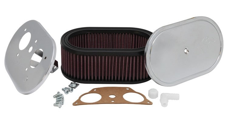 K&N Engineering K&N Custom Racing Assembly DDO 8-7/8x5-1/4in Oval 3-1/2in Height Vent 56-1255