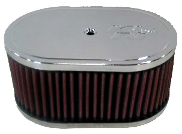 K&N Engineering K&N Custom Oval Race Filter L=7inch W=4inch H=3.25inch 56-1350