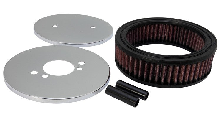 K&N Engineering K&N Custom Round Racing Assembly Red 4.5in ID / 5.875in OD / 1.75in Height 56-1400