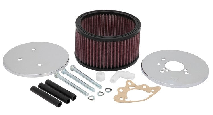 K&N Engineering K&N Custom Round Racing Assembly Red 5.875in OD x 3.25in Height 56-1622