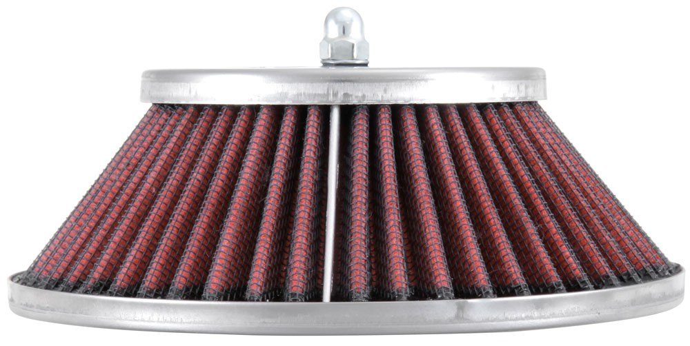 K&N Engineering K&N Custom Racing Assembly - Round Tapered - Red 1.375in Neck Flange - 2.25in Over Height 56-9320