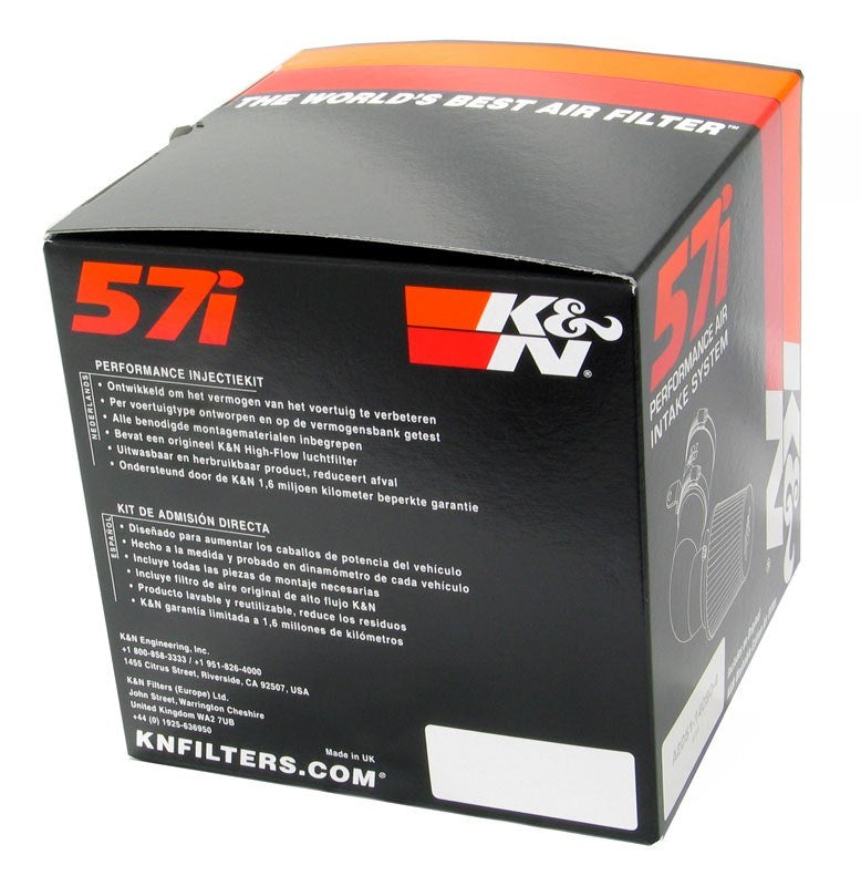 K&N Engineering K&N 02-06 BMS Mini Cooper S 4in ID 5.433 OD 5.906 H 57i Series Performance Intake Kit 57-0463