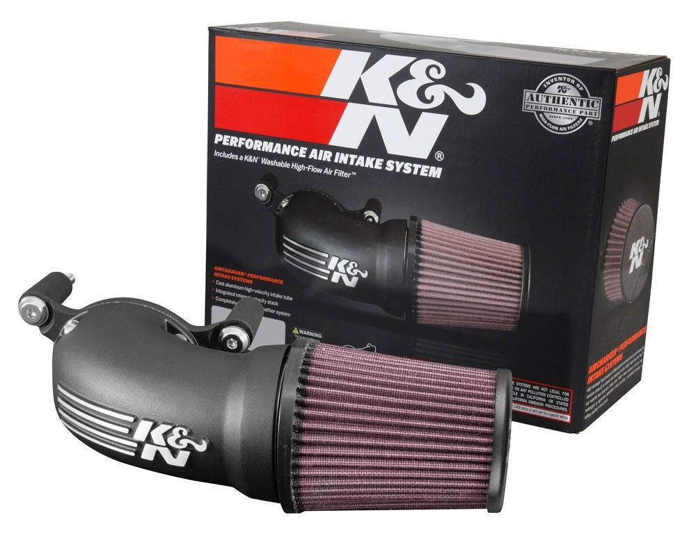 K&N Engineering K&N 01-17 Harley Davidson Softail / Dyna FI Performance Air Intake System 57-1137