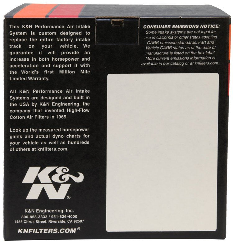 K&N Engineering K&N 91-99 Dodge Stealth / Mitsubishi 3000GT V6-3.0L Performance Intake Kit 57-1500-1