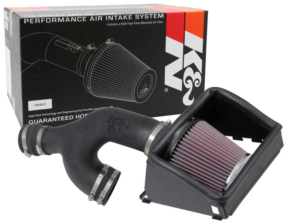 K&N Engineering K&N 2017 Ford F150 Ecoboost V6-3.5L F/I Performance Air Intake Kit 57-2599