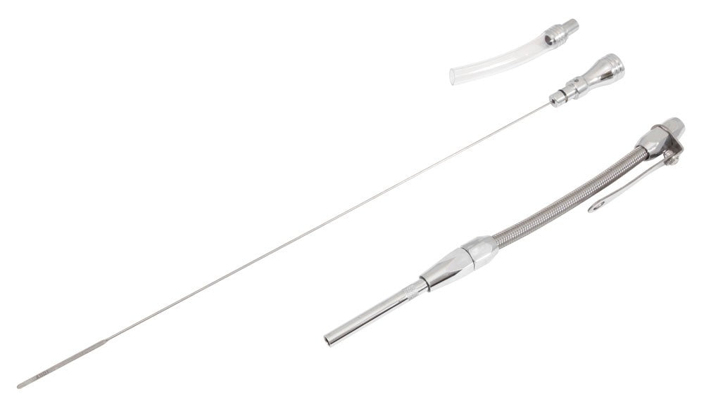 Spectre 80-85 SB Chevrolet Engine Oil Dipstick (Flexible SS Braided Housing) 57281