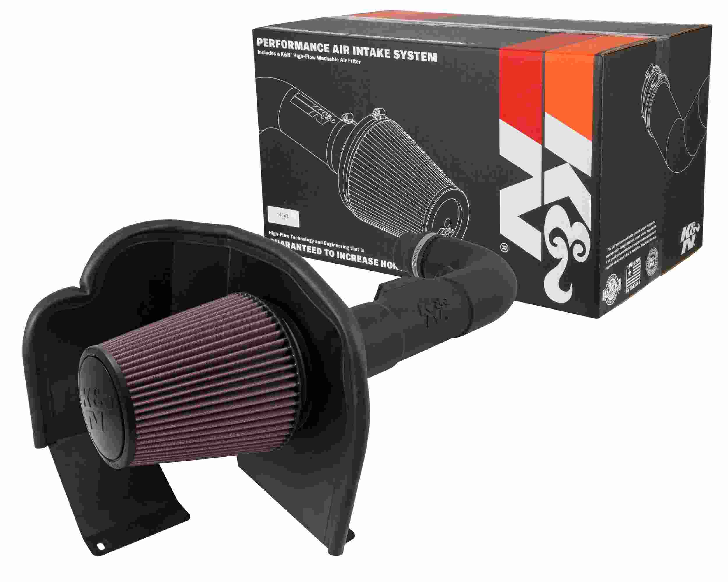 K&N Engineering K&N 2014 CHEVROLET/GMC Silverado & Sierra V6 4.3L Performance Air Intake System 57-3085