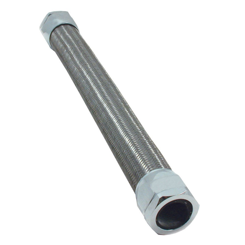 Spectre Stainless Steel Flex Radiator Hose Kit 1.5in. x 19in. Chrome 58198