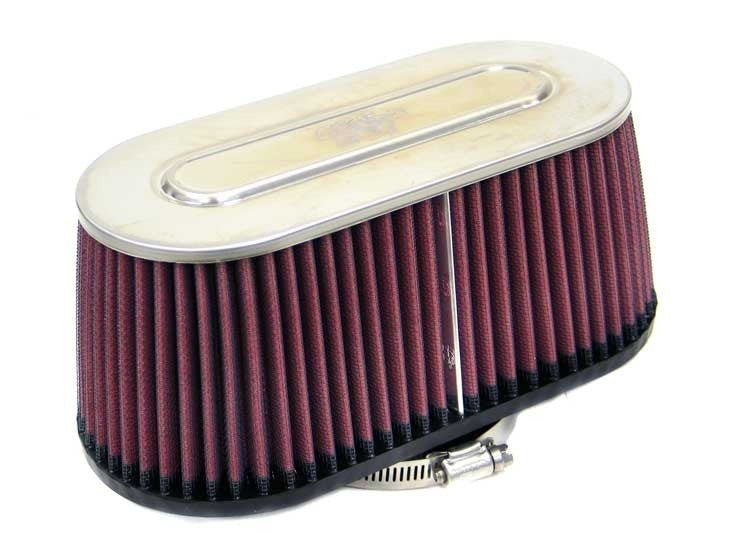 K&N Engineering K&N Marine Engine Flame Arrestor - Oval Tapered 3.75in Flange ID / .75in Flange Length / 4in Height 59-5005
