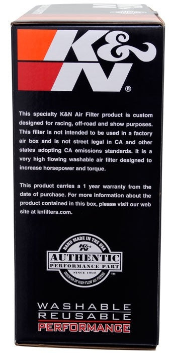 K&N Engineering K&N Custom Round Filter 5-1/8in FLG / 11in Dia / 4-3/4in H w/VENT 60-1180
