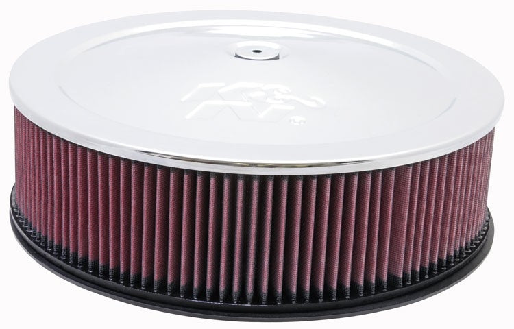 K&N Engineering K&N Universal Custom Air Filter - Round 7-5/16in. Flange / 14in. OD / 12in. ID / 5.5in. Height 60-1235