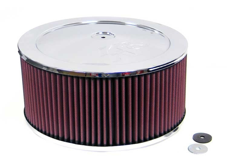 K&N Engineering K&N Round Air Filter Assembly 7-5/16in Flange 11in Diameter 6in Height 60-1240