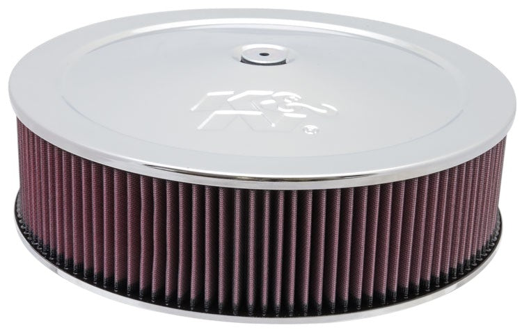 K&N Engineering K&N Universal Custom Air Filter - Round 5.125in Flange / 14in OD / 5.125in ID / 5.625in Height 60-1260