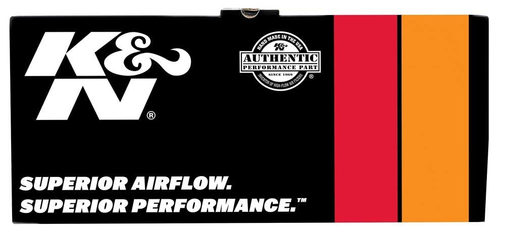 K&N Engineering K&N 14in Red Custom Air Cleaner Assembly - 5.125in ID x 14in OD x 2.75in H x 1.25in Drop Base 60-1280